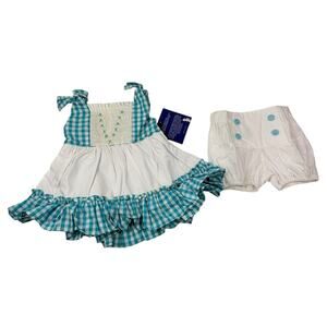 NWT Well Dressed Wolf Soft Blue Jackie Dress Set